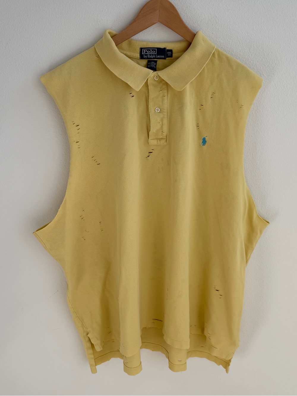 Polo Ralph Lauren sleeveless Oversized Polo Shirt